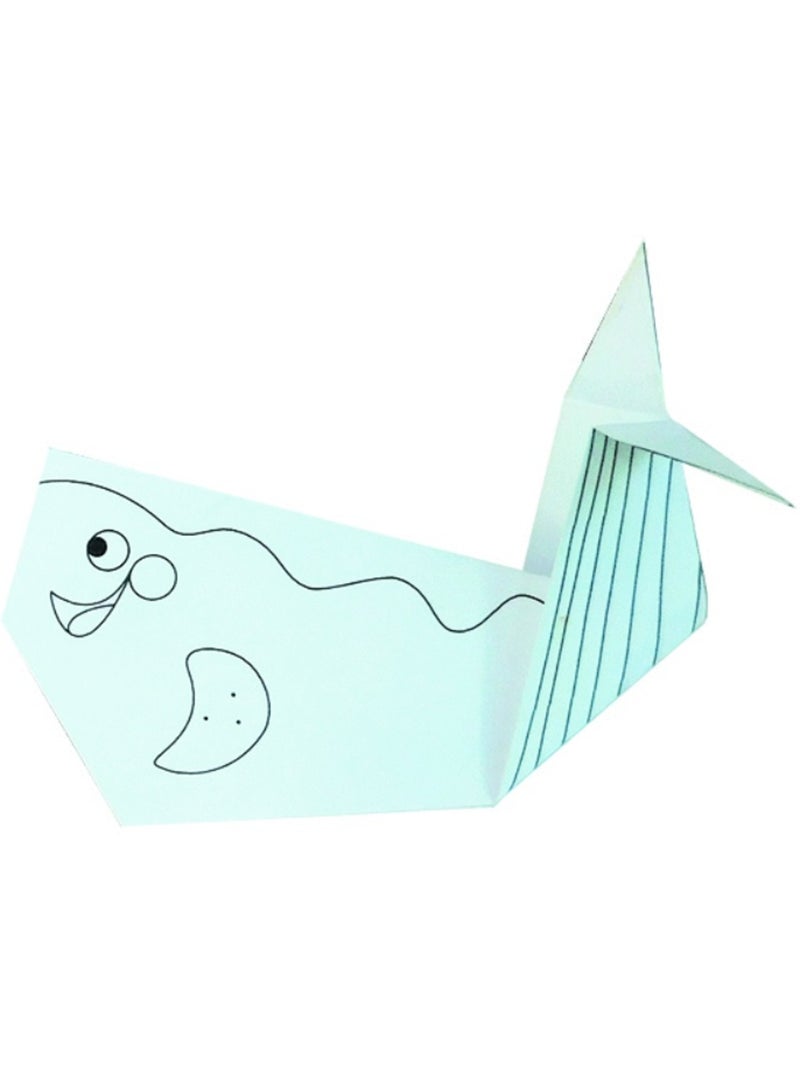 Coloring Origami - Baleine N/A - Kiabi