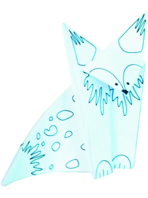 Coloring Origami - Renard - Kiabi