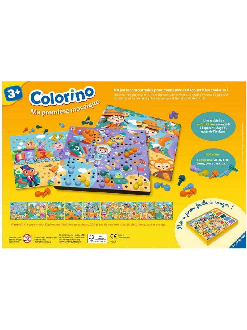 Colorino : Ma première mosaïque Bleu - Kiabi