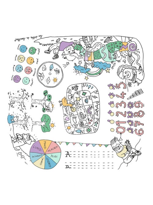 Coloritable L'Atelier des artistes - Kiabi