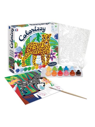 Colorizzy zèbre et léopard