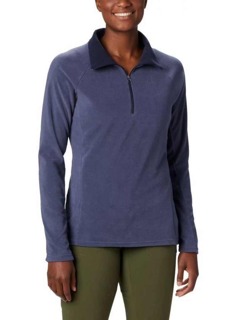 Columbia - Haut polaire GLACIAL Bleu foncé - Kiabi