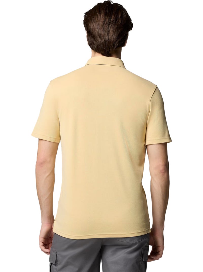 Columbia - Polo NELSON POINT Jaune - Kiabi