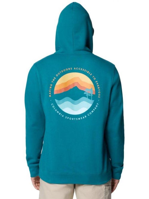 Columbia - Sweat à capuche motif/style graphique TREK - Kiabi
