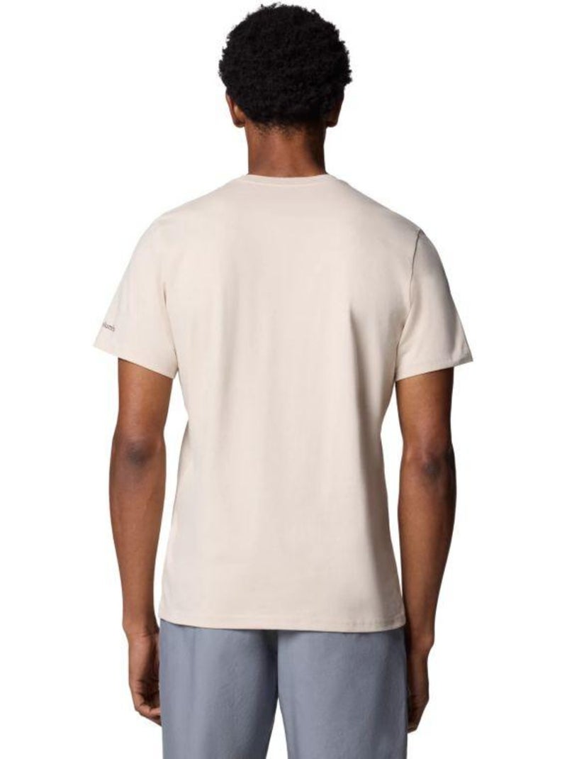 Columbia - T-shirt motif/style graphique PATH LAKE Beige - Kiabi