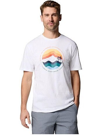 Columbia - T-shirt motif/style graphique PATH LAKE