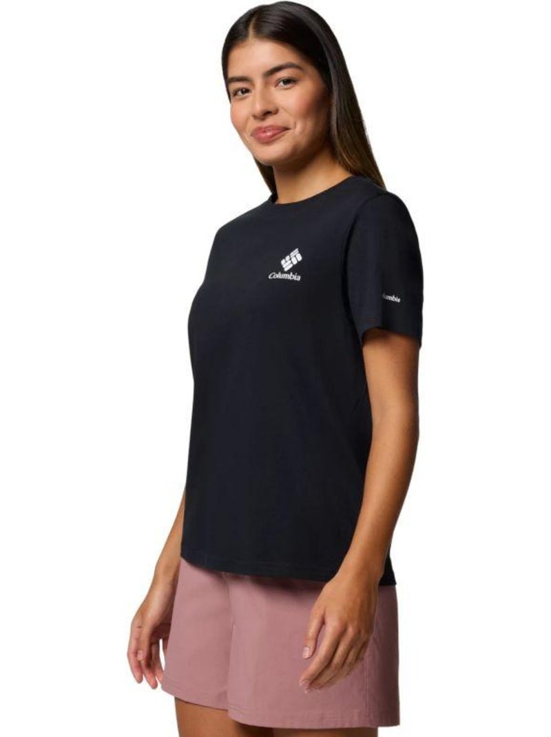 Columbia - T-shirt motif/style graphique ROLLING BEND Noir - Kiabi