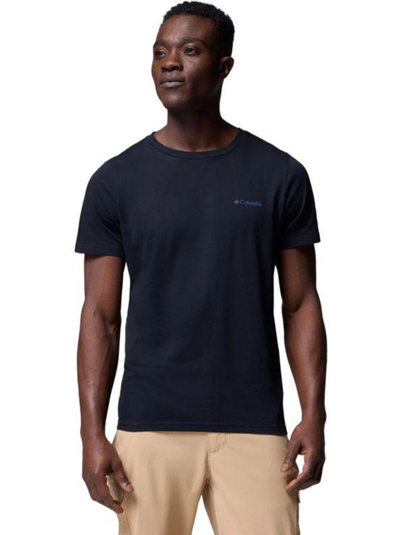 Columbia - T-shirt motif/style imprimé au dos RAPID RIDGE Noir - Kiabi
