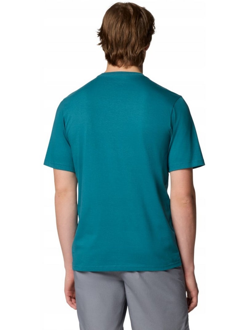 Columbia - T-shirt motif/style logo BASIC Bleu - Kiabi