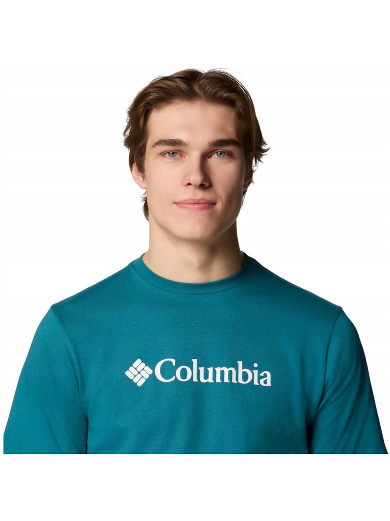Columbia - T-shirt motif/style logo BASIC Bleu - Kiabi