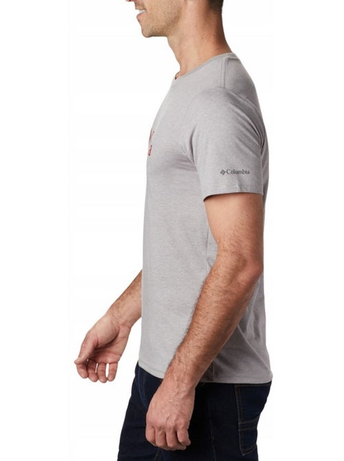 Columbia - T-shirt motif/style logo BASIC - Kiabi
