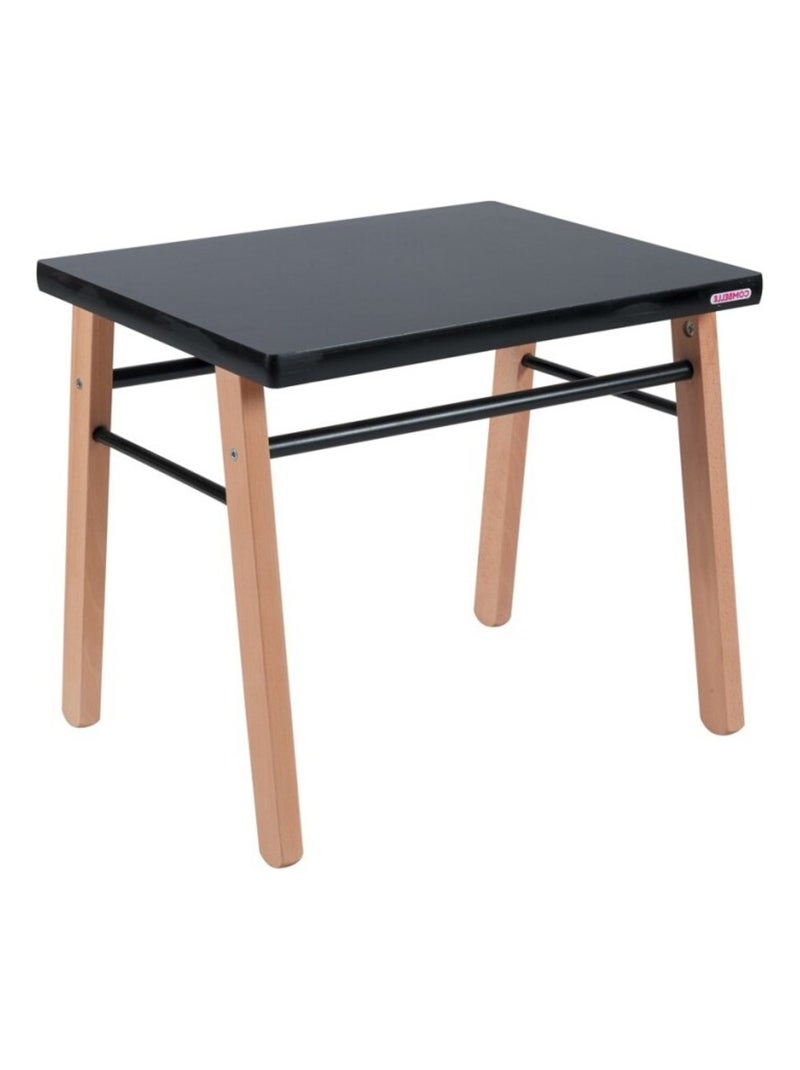 Combelle - Bureau Enfant Gabriel - Bicolore Noir - 50x43x40cm Noir Marron - Kiabi