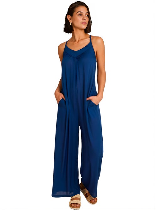 Combi-pantalon à bretelles SOLSTICE - Kiabi Combi-pantalon à bretelles SOLSTICE - Kiabi
