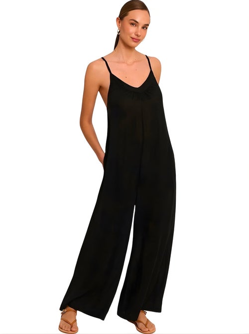 Combi-pantalon à bretelles SOLSTICE - Kiabi