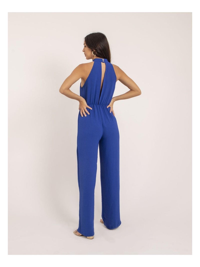 Combi pantalon ELIETTE Bleu roi - Kiabi