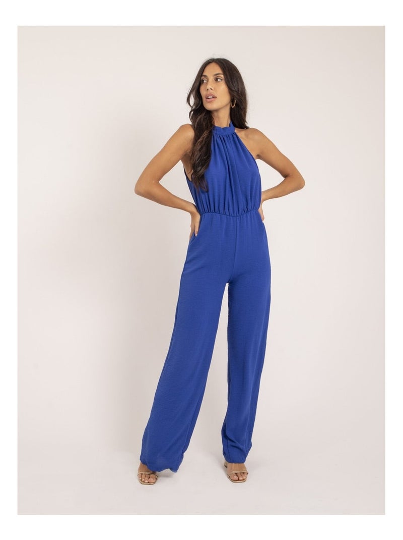 Combi pantalon ELIETTE Bleu roi - Kiabi