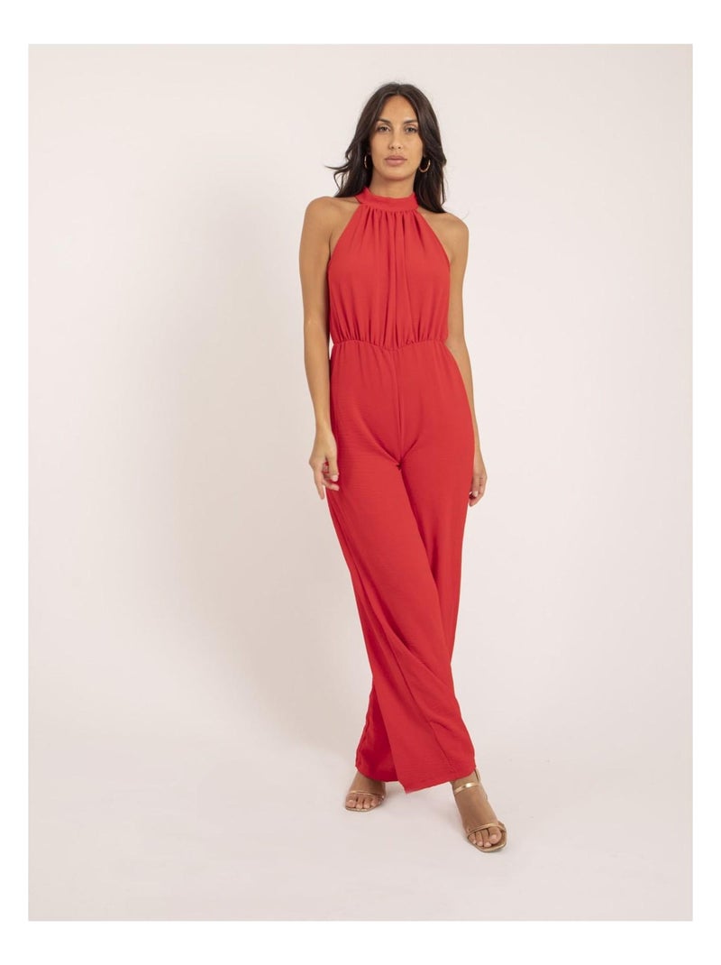 Combi pantalon ELIETTE Rouge - Kiabi