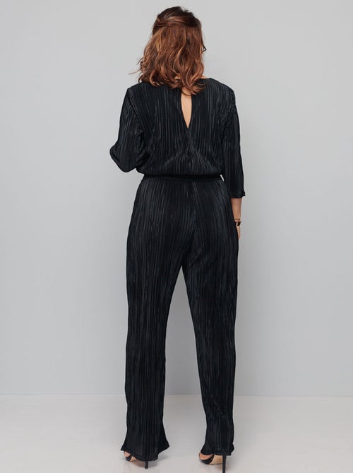 Combi-pantalon en maille plissée - AFIBEL - Kiabi