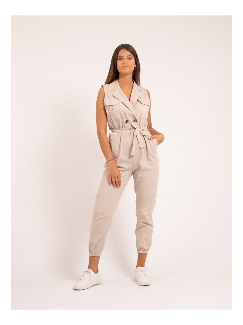 Combi pantalon EPIKA Beige - Kiabi