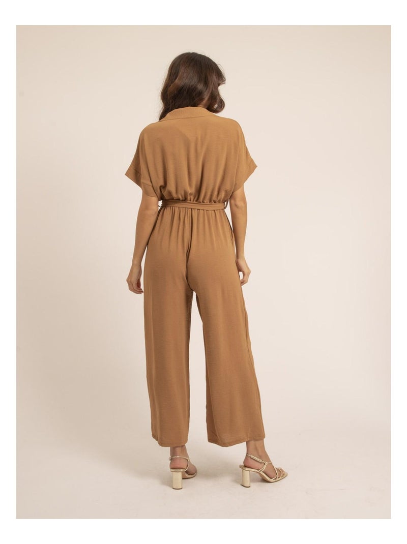 Combi pantalon EPINALIA Marron caramel - Kiabi