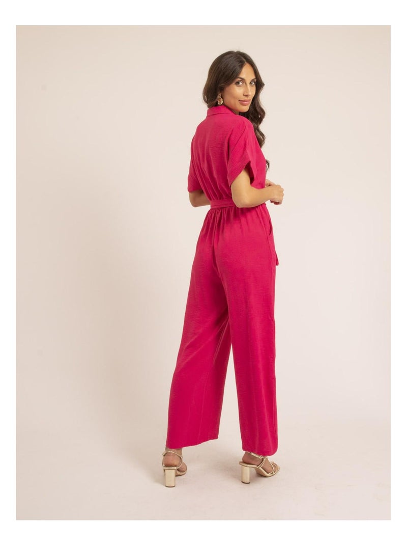 Combi pantalon EPINALIA Rose fushia - Kiabi