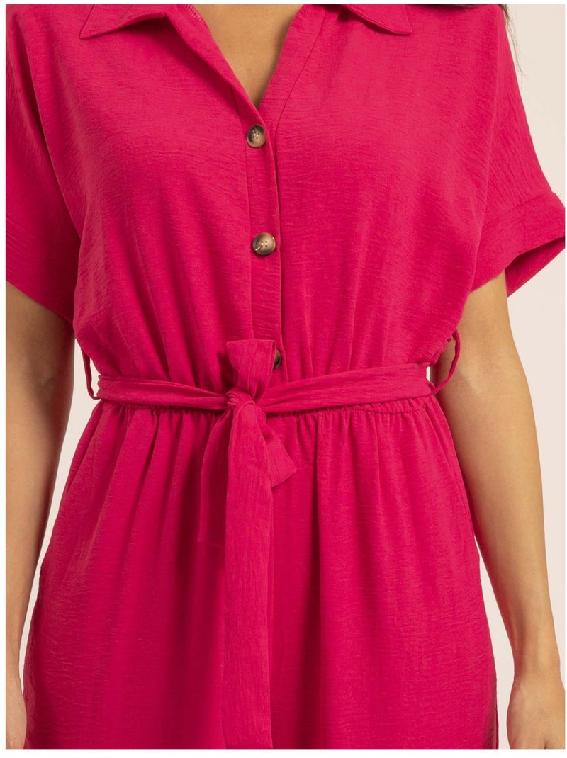 Combi pantalon EPINALIA Rose fushia - Kiabi