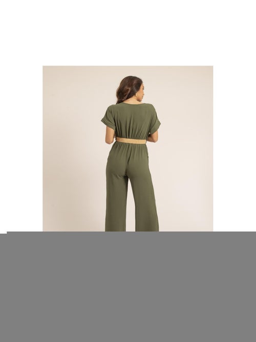 Combi pantalon et ceinture EDERNIE - Kiabi
