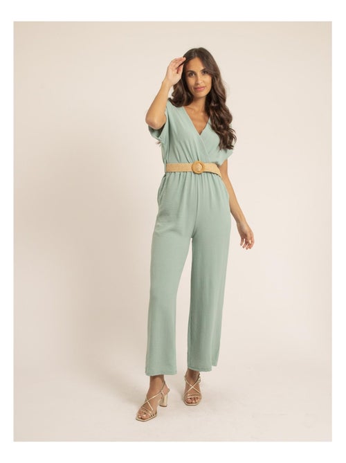 Combi pantalon et ceinture EDERNIE - Kiabi