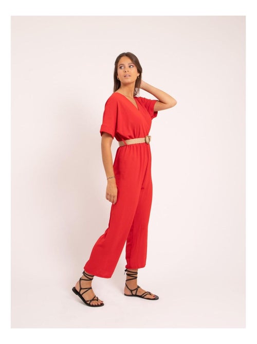 Combi pantalon et ceinture ELRIDA - Kiabi