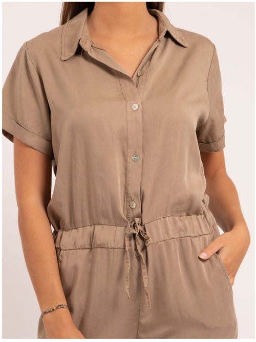 Combi pantalon tencel ENDY - Kiabi Combi pantalon tencel ENDY - Kiabi