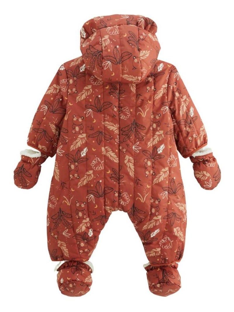 Combi pilote avec moufles et pieds amovibles Maloueg Orange - Kiabi