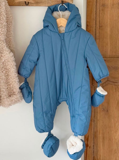 Combi pilote avec moufles et pieds amovibles Polarmoon - Kiabi