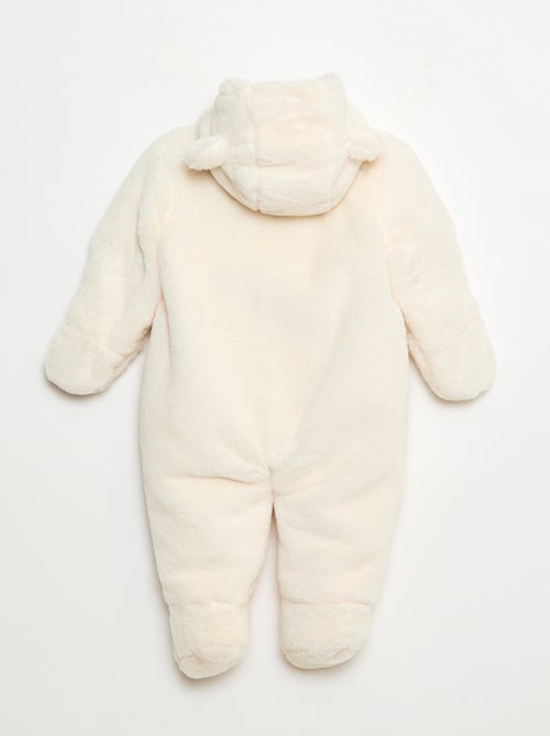 Combi pilote en fausse fourrure - Kiabi