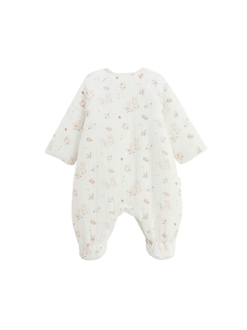 Combi pilote en gaze de coton Douceur - Kiabi