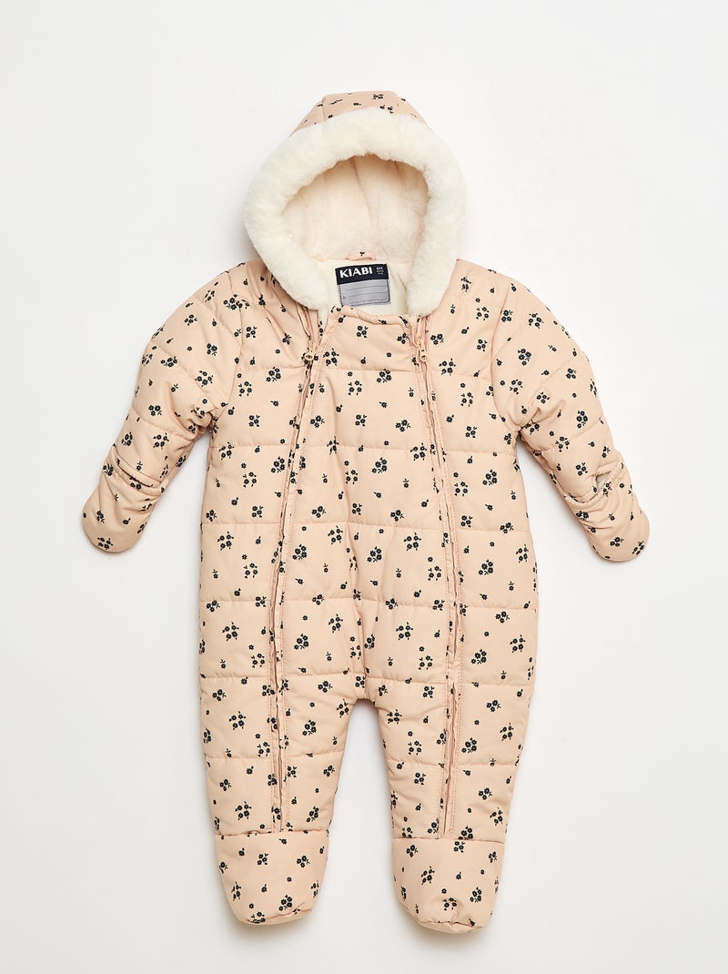 Combi pilote matelassée Beige - Kiabi