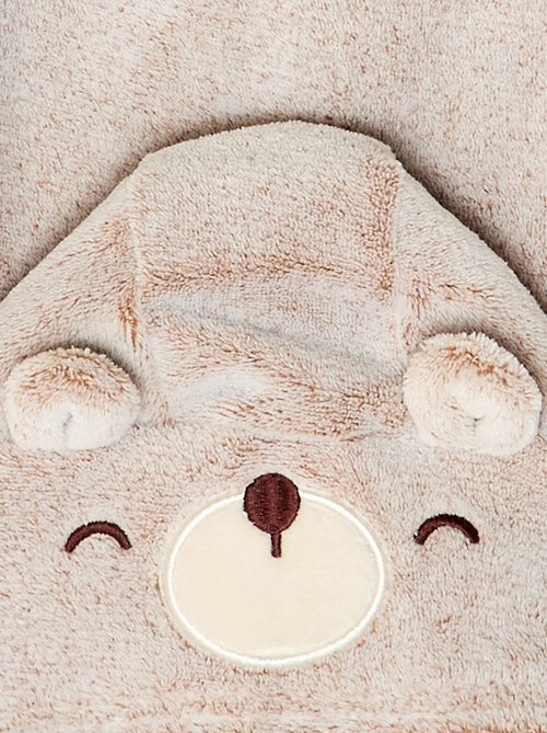 Combi pyjama chaude animal - Kiabi