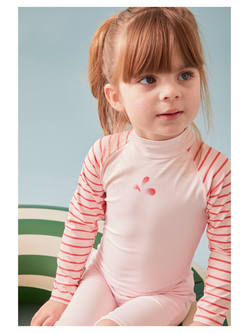 Combi  rayée, Archimède Rose - Kiabi