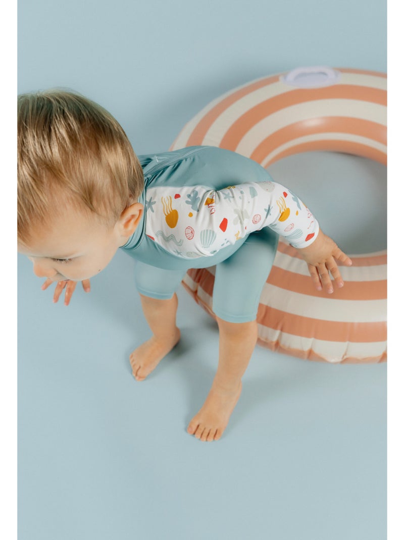 Combi  rayée, Noukie's Bleu turquoise - Kiabi