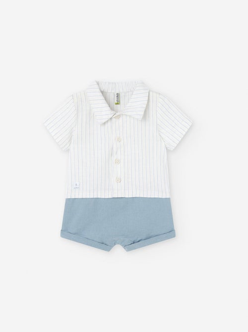 Combi-short à Rayures - Kiabi