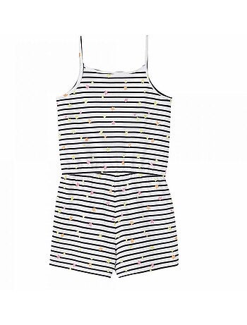 Combi-Short à Rayures Fille Name it