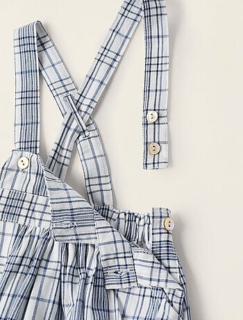 Combi-short avec Carreaux