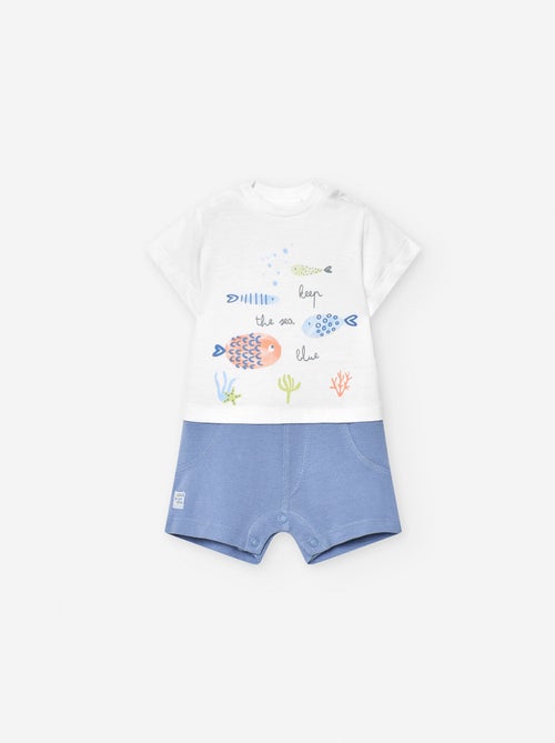 Combi-short avec Imprimé - Kiabi