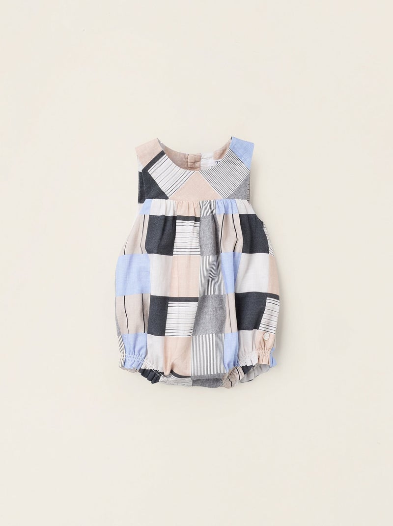 Combi-short avec Motif Brothers & Sisters Beige clair - Kiabi