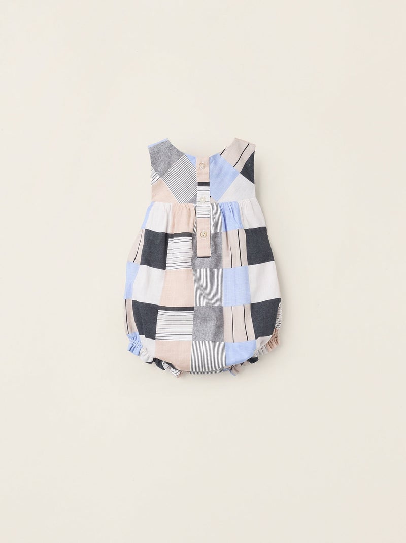 Combi-short avec Motif Brothers & Sisters Beige clair - Kiabi