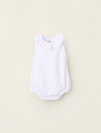 Combi-short avec Volants et Motif