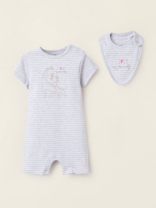 Combi-short + Bavoir