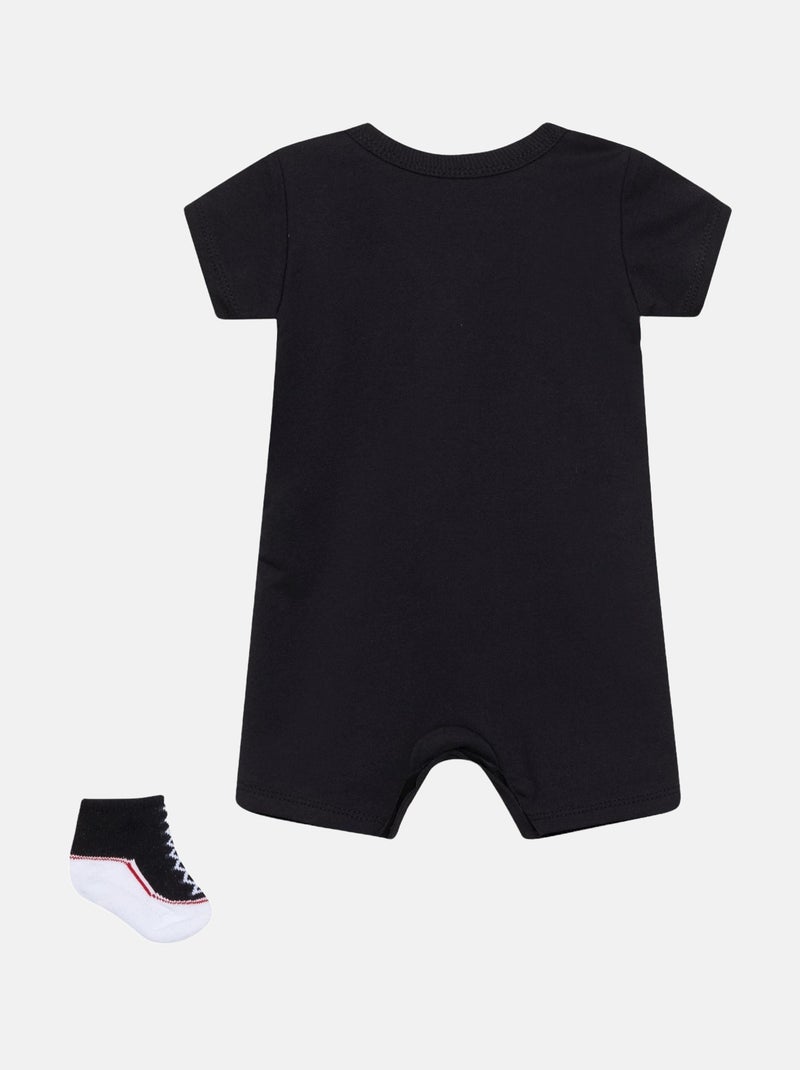 Combi-short Bébé 2 pièces - Converse Noir - Kiabi