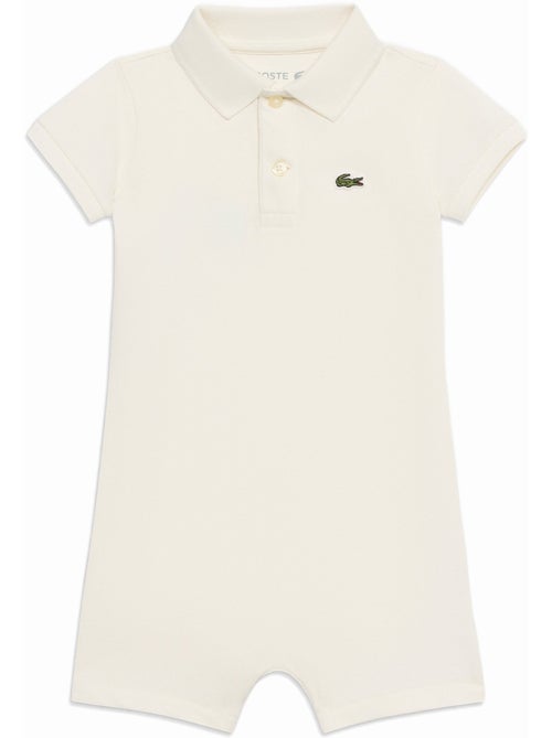 Combi-short Bébé col polo - Lacoste - Kiabi Combi-short Bébé col polo - Lacoste - Kiabi