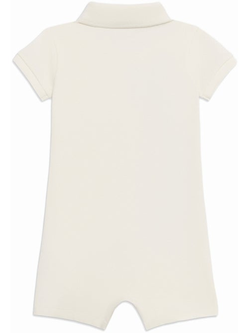 Combi-short Bébé col polo - Lacoste - Kiabi Combi-short Bébé col polo - Lacoste - Kiabi