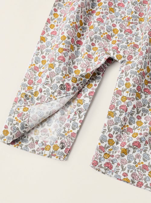 Combi-Short en Coton Floral - Kiabi